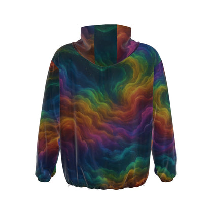 Unisex Pullover Jacket With Zipper Closure