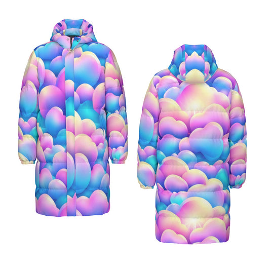 Unisex Long Down Jacket