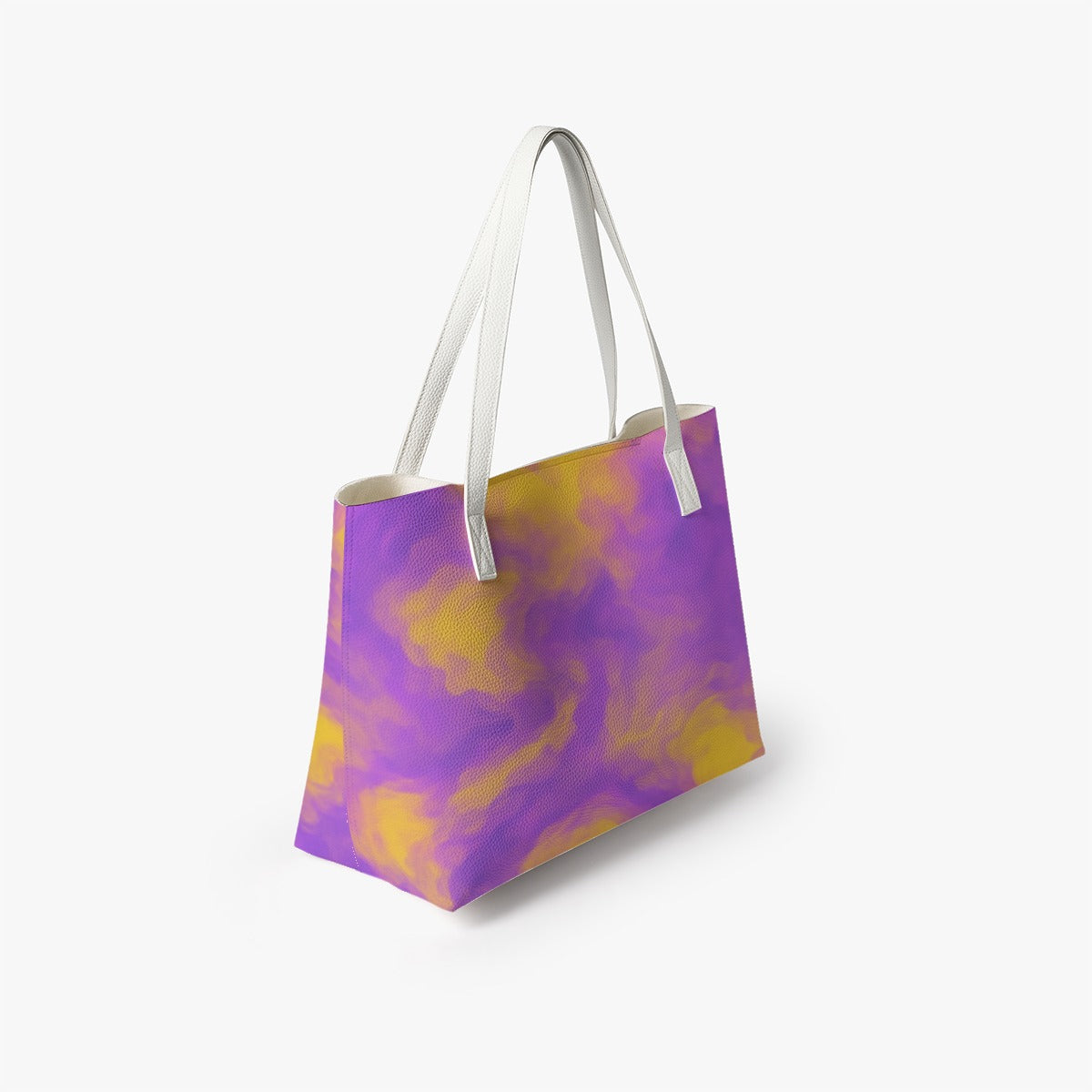 Unisex Stylish PU Leather Tote Bag