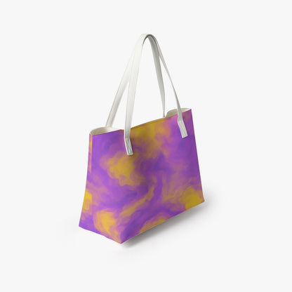 Unisex Stylish PU Leather Tote Bag