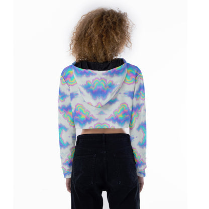Women's Crop Top Hoodie