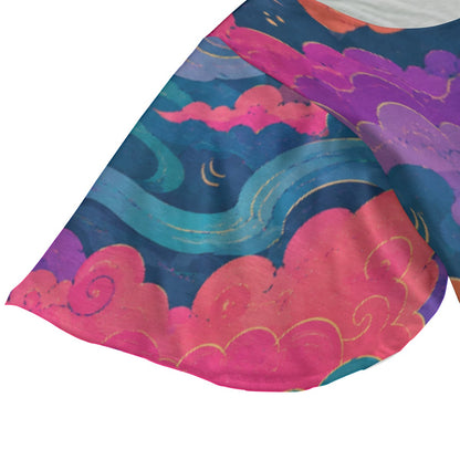 Women's Round Neck T-shirt With Short Sleeve