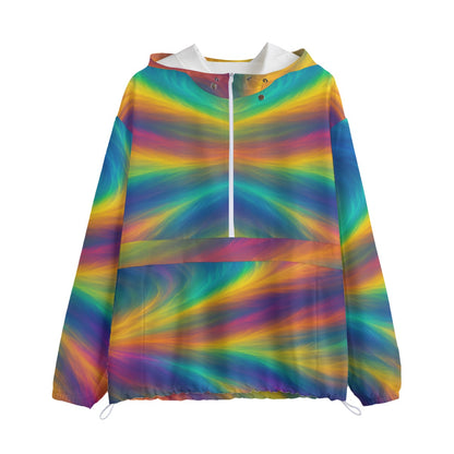 Unisex Pullover Jacket With Zipper Closure