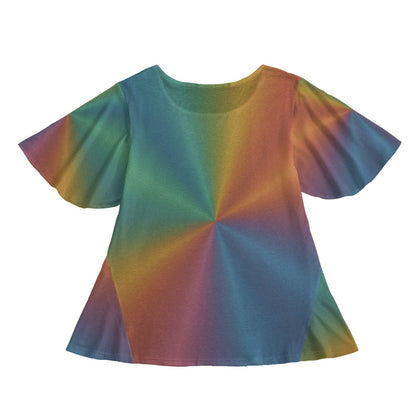 Women's Round Neck T-shirt With Short Sleeve