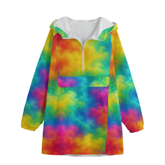 Unisex Windbreaker Long Jacket