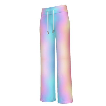 Women's High-waisted Straight-leg Trousers