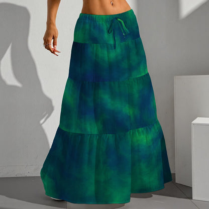 Women's Pleated Long Skirt