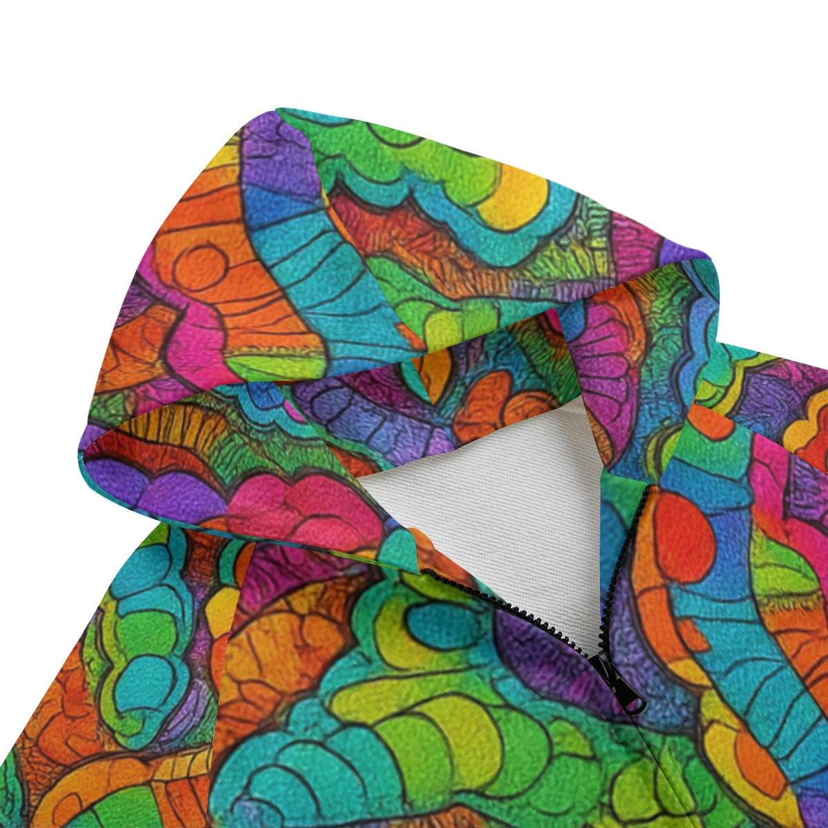 Unisex Kid's Zip Up Raglan Sleeve Hoodie | 310GSM Cotton