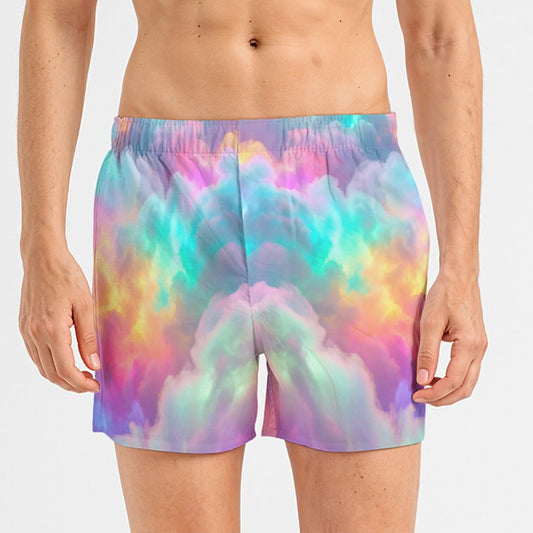 Men's Short Boxer Briefs|115GSM Cotton poplin