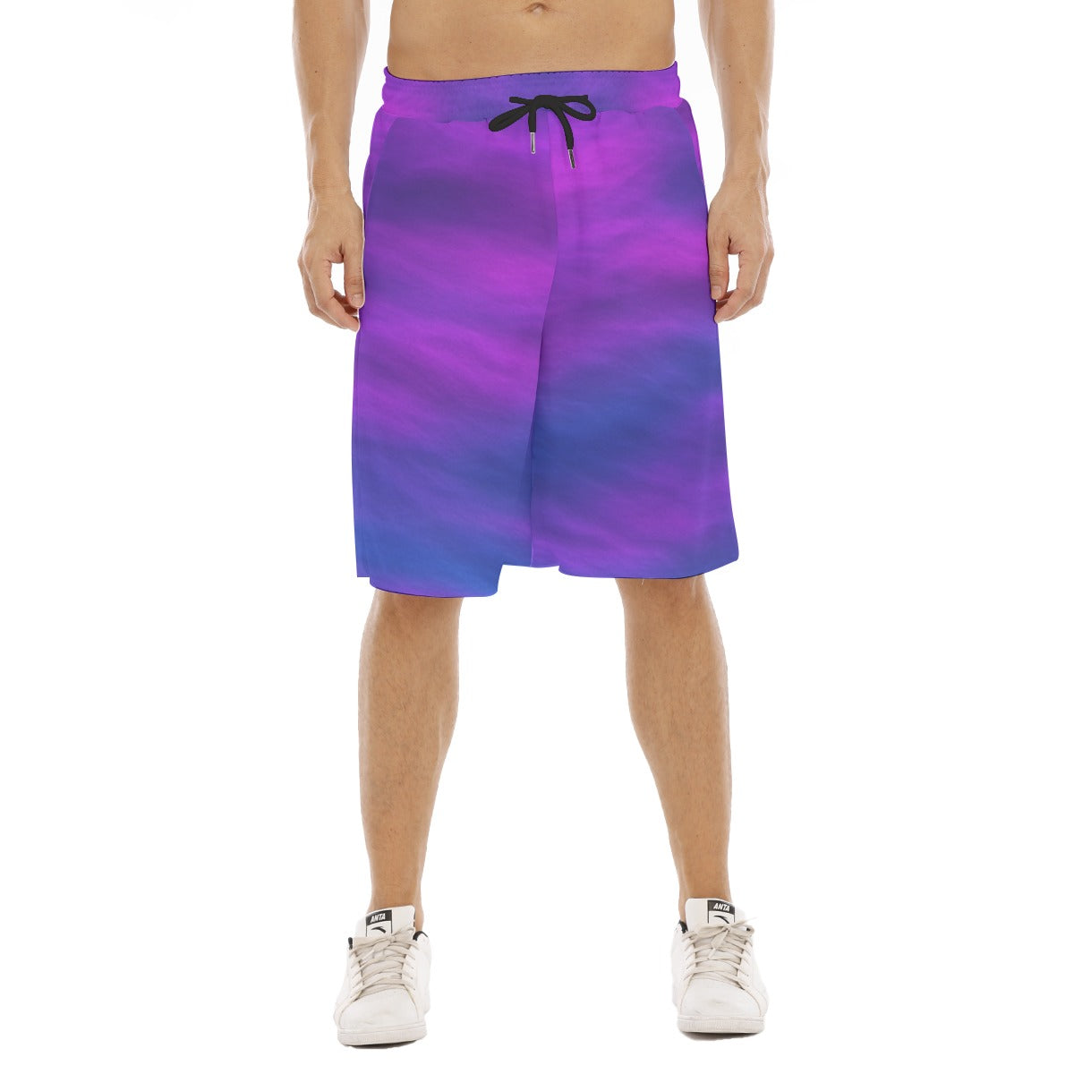 Men's Tether Loose Shorts With Pocket