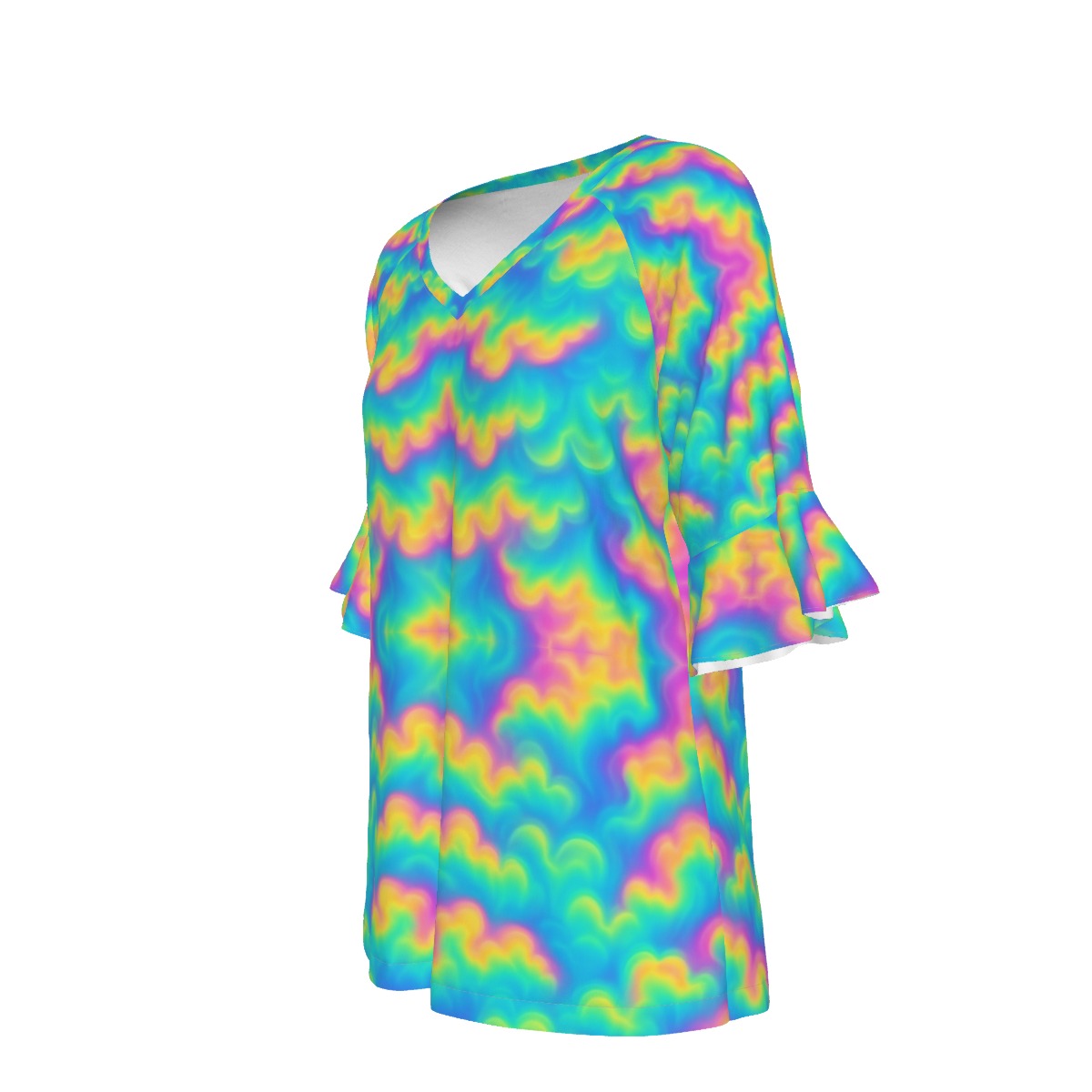 Women's T-shirt With Bell Sleeve