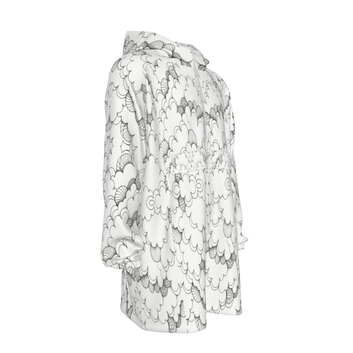 Unisex Windbreaker Long Jacket