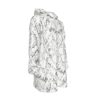 Unisex Windbreaker Long Jacket