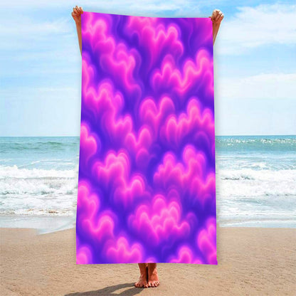 Adult Beach towel Vertical Style Printed in USA|320GSM