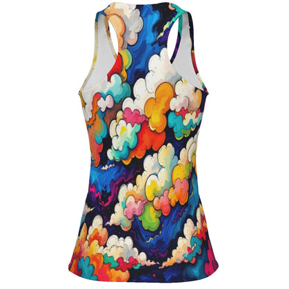 Women's Racer Vest | 190GSM Cotton