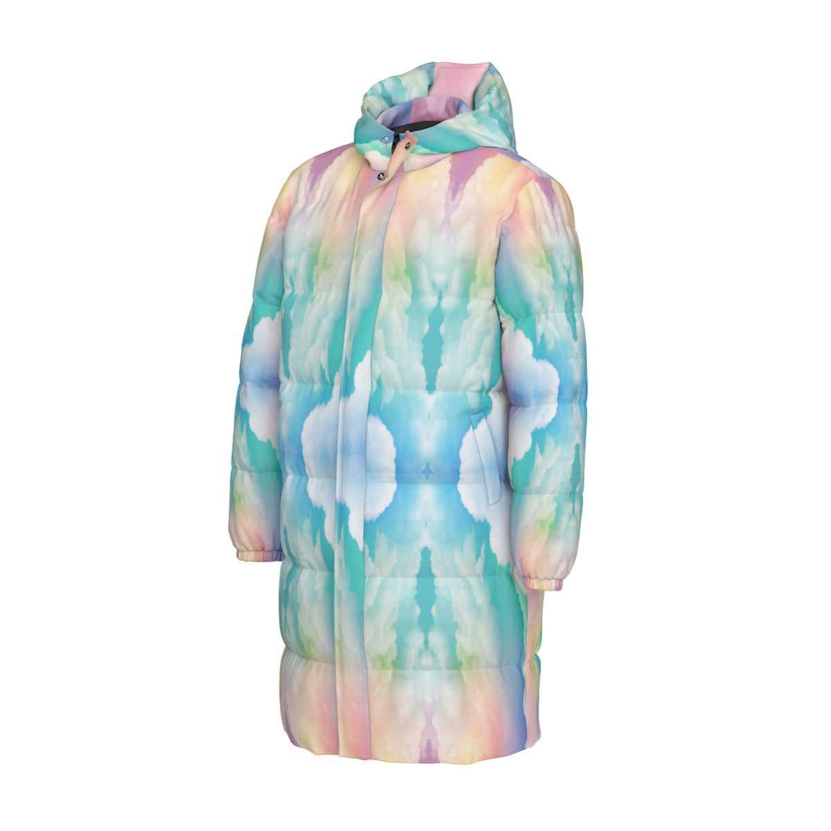 Unisex Long Down Jacket