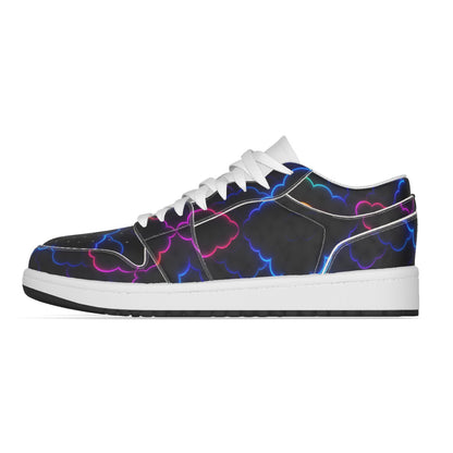 Men's Low State Leather Stitching Shoes