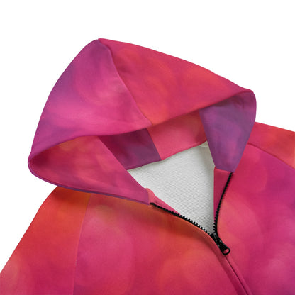 Unisex Kid's Zip Up Raglan Sleeve Hoodie | 310GSM Cotton