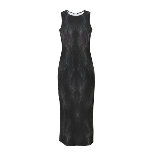 Women's Beach Perspective Chiffon Sleeveless Dress