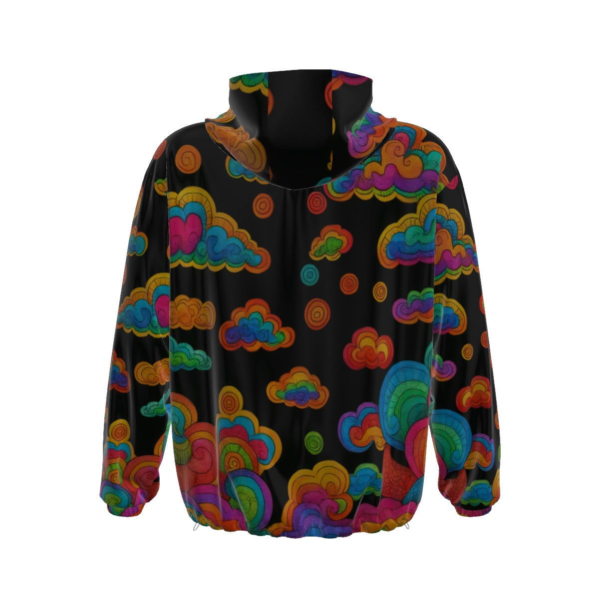 Unisex Pullover Jacket With Zipper Closure