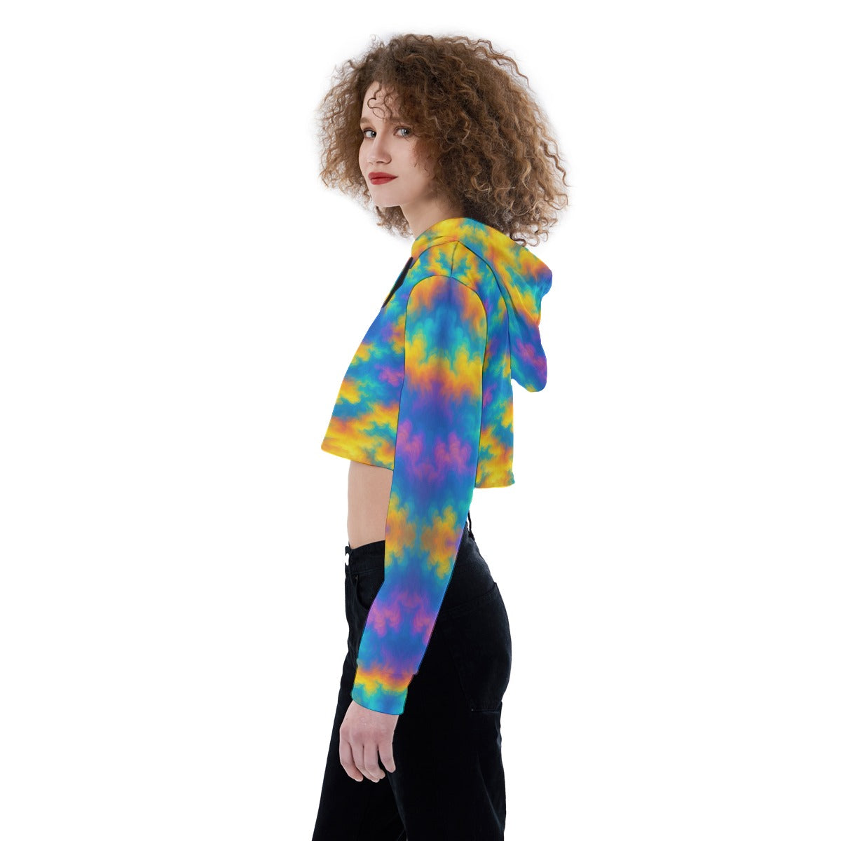 Women's Crop Top Hoodie