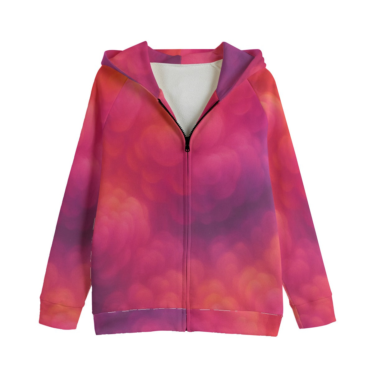 Unisex Kid's Zip Up Raglan Sleeve Hoodie | 310GSM Cotton