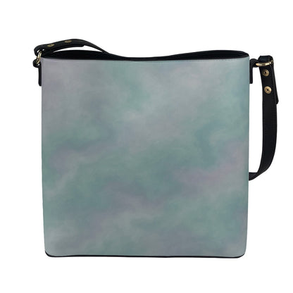 Unisex Minimalist Square Crossbody Bucket Bag