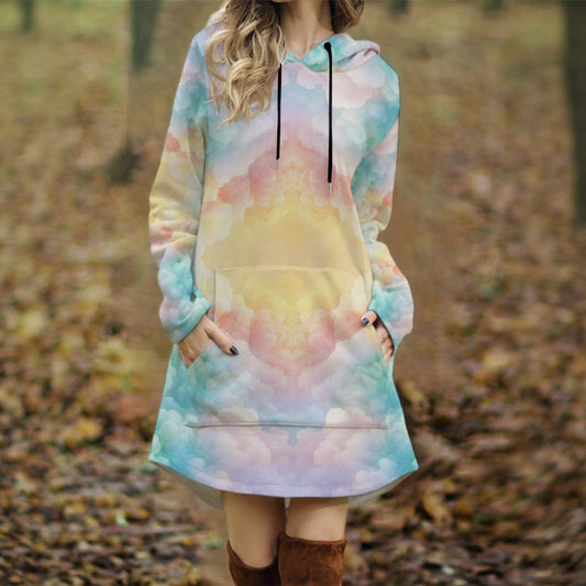 Women's Longline Hoodie Dress