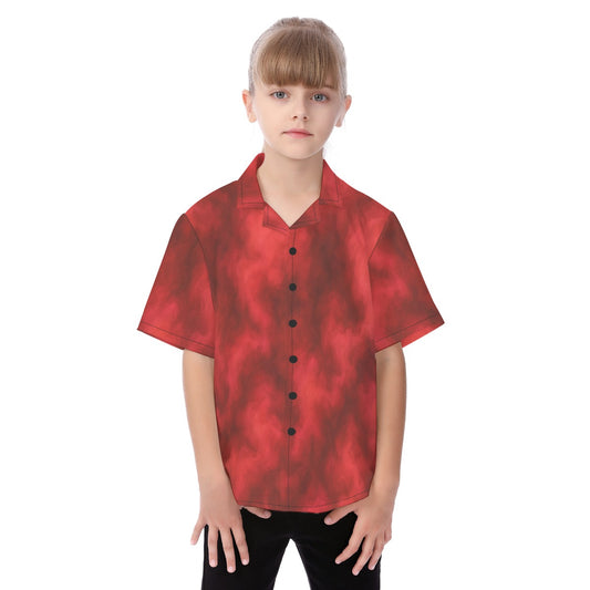 Unisex Kid's Hawaiian Vacation Shirt