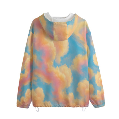 Unisex Pullover Jacket With Zipper Closure