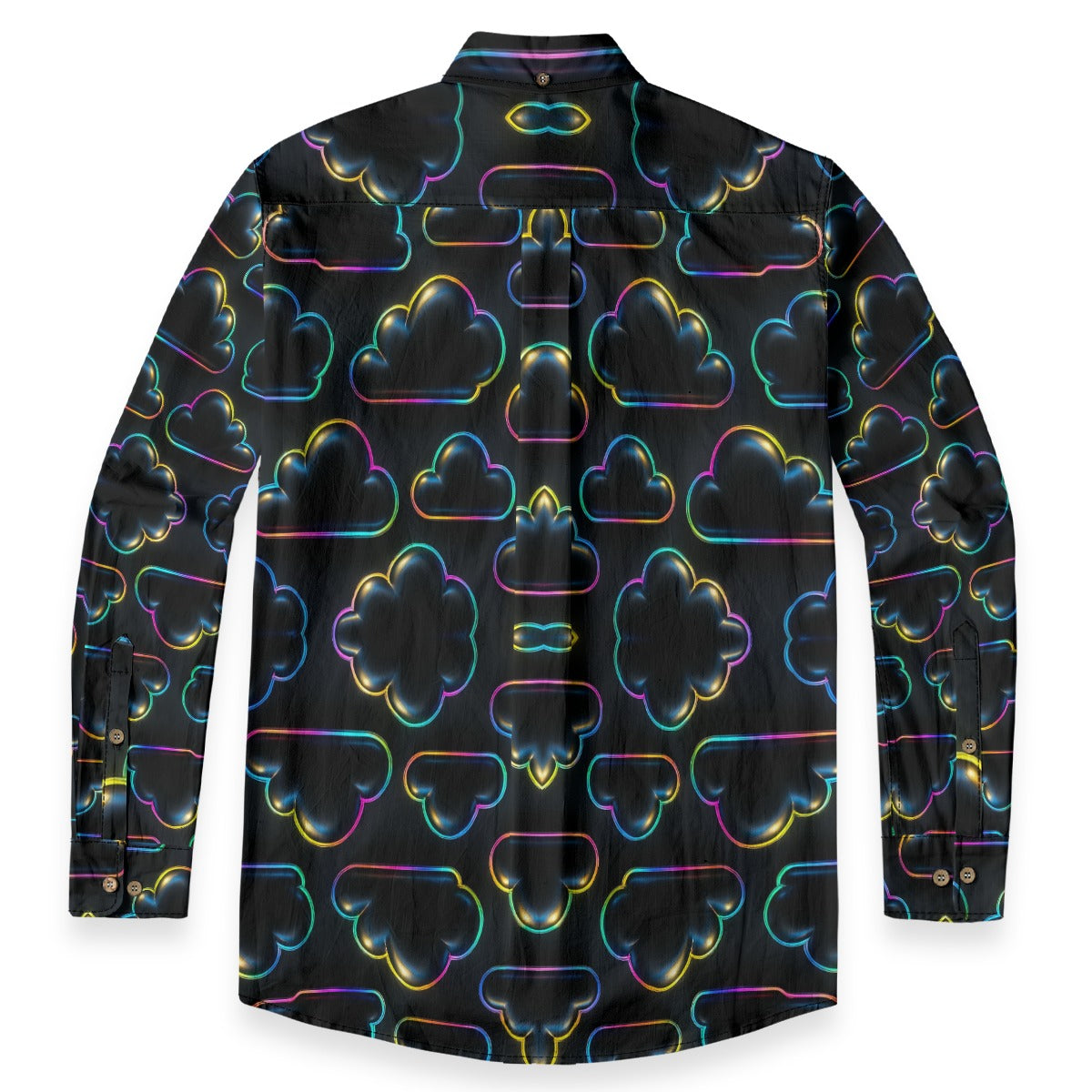Men's Casual Lapel Long Sleeve Shirt|125GSM Cotton
