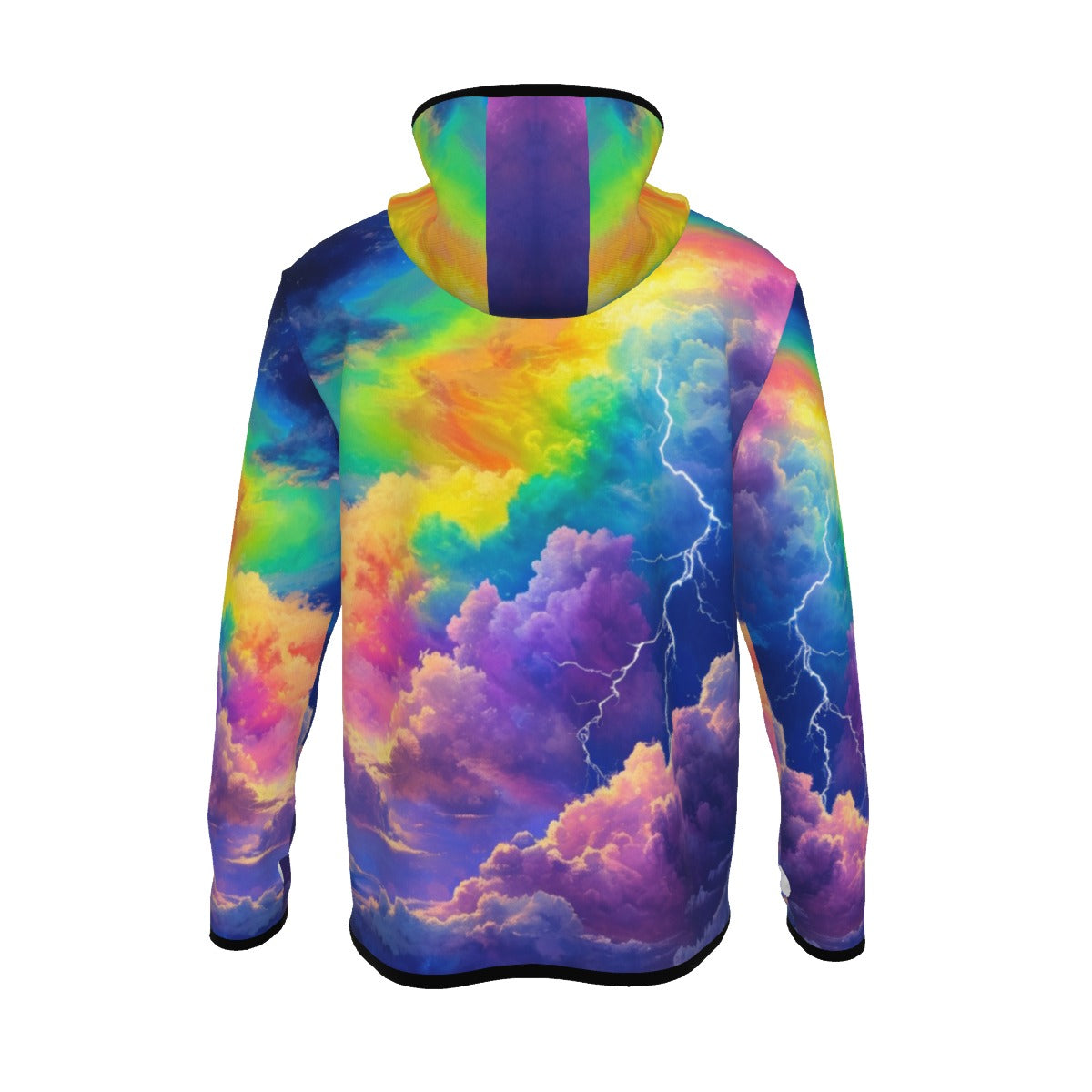 Men's Stylish Hoodie with Thumb Hole Design - view 2