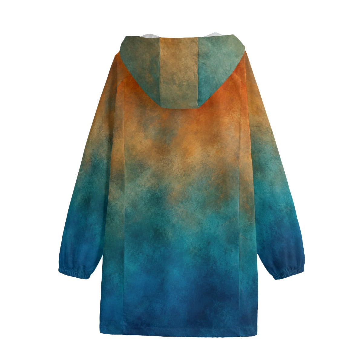 Unisex Windbreaker Long Jacket by O’Nimbus – view 2