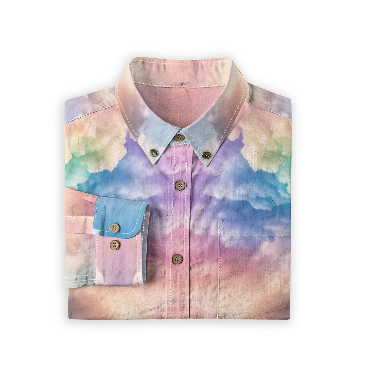 Men's Casual Lapel Long Sleeve Shirt|125GSM Cotton