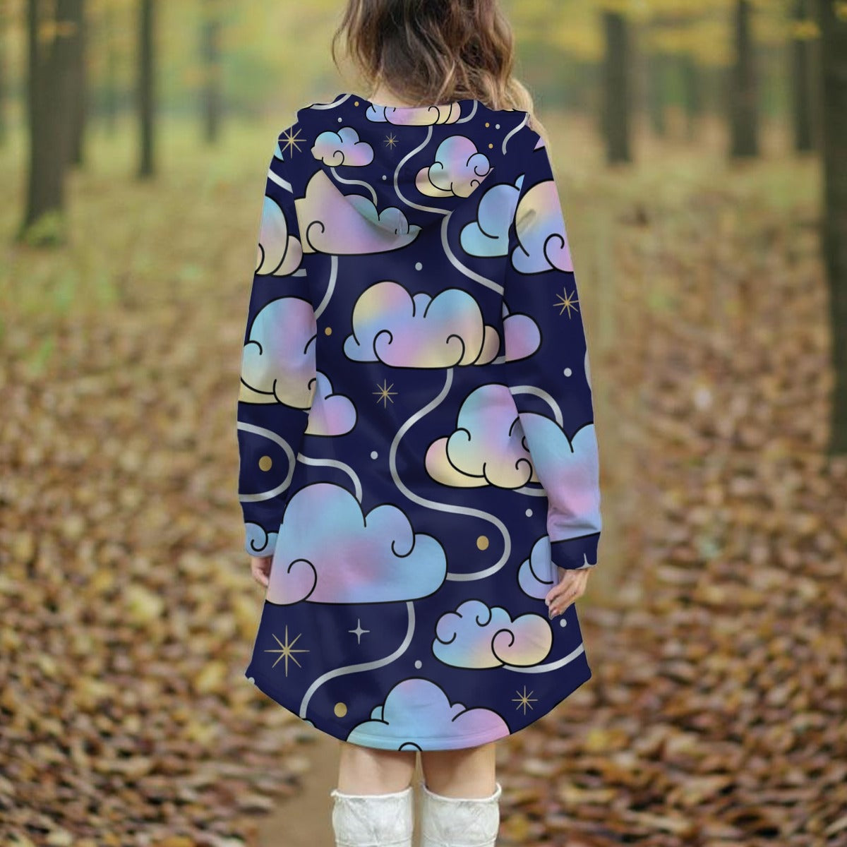 Women's Longline Hoodie Dress