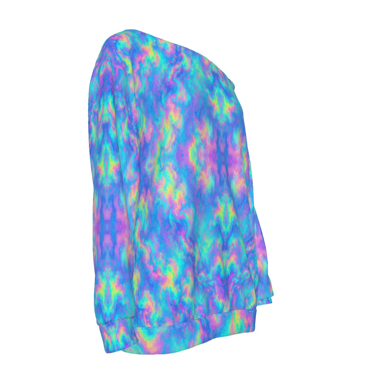 Women's Off-Shoulder Sweatshirt