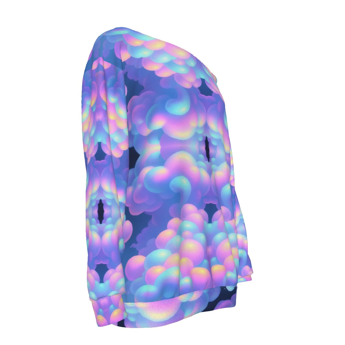 Women's Off-Shoulder Sweatshirt