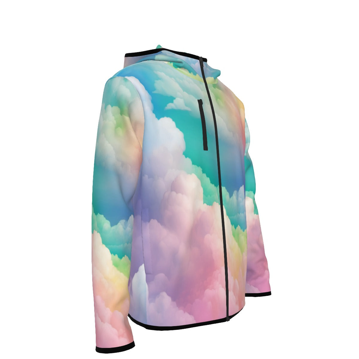 Men's Stylish Hoodie with Thumb Hole Design - view 4