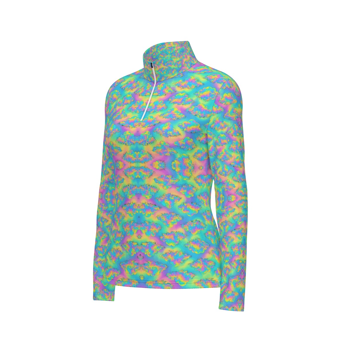 Women's Sports Collar Jersey With Long Sleeve