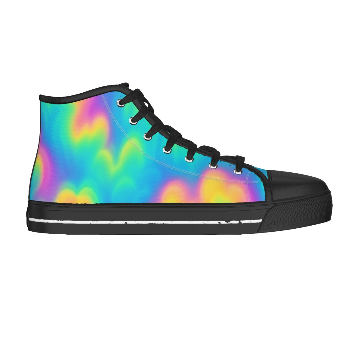 Men's Black Sole Canvas Shoes