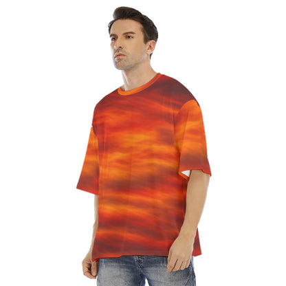 Men's Drop Shoulder T-shirt With Short Sleeve