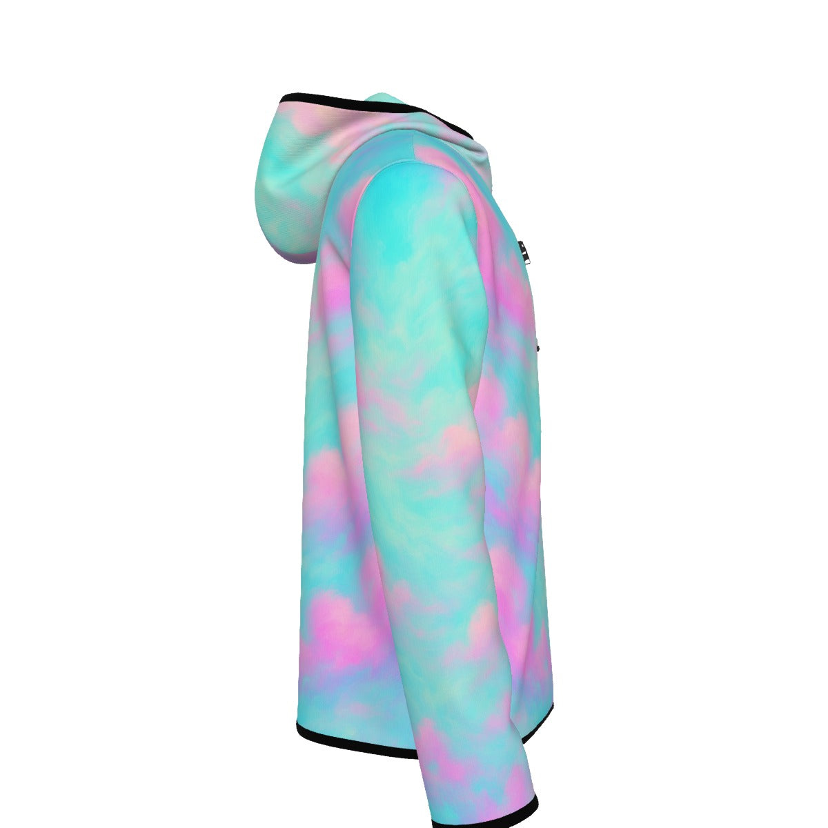 Men's Stylish Hoodie with Thumb Hole Design - view 3