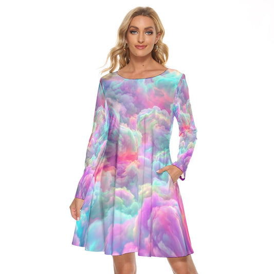 Women's Crew Neck Dress