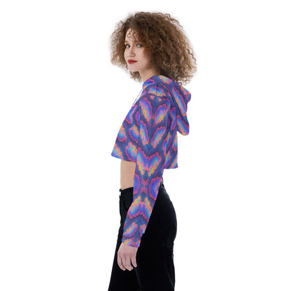 Women's Crop Top Hoodie