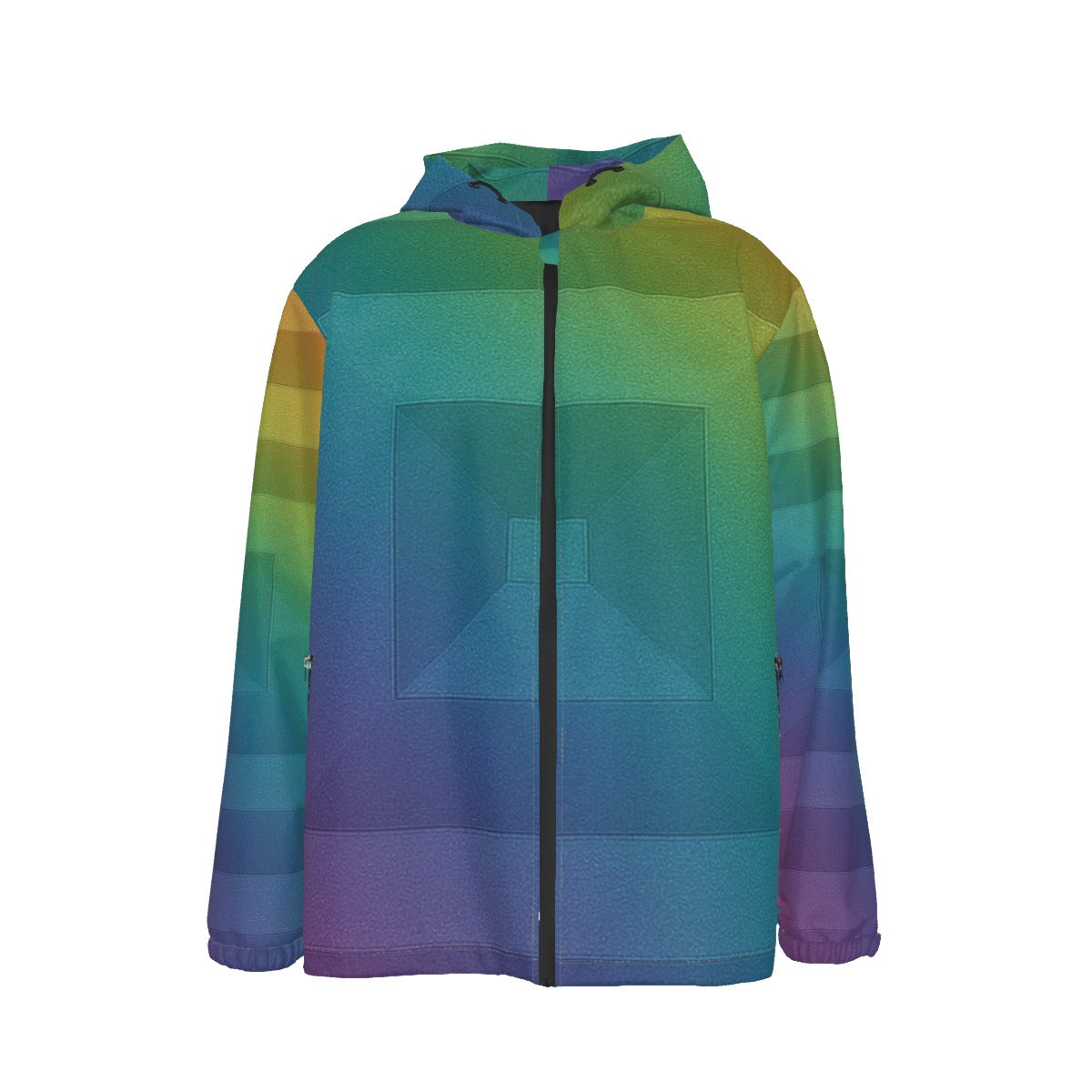 Men's Hooded Zipper Windproof Jacket