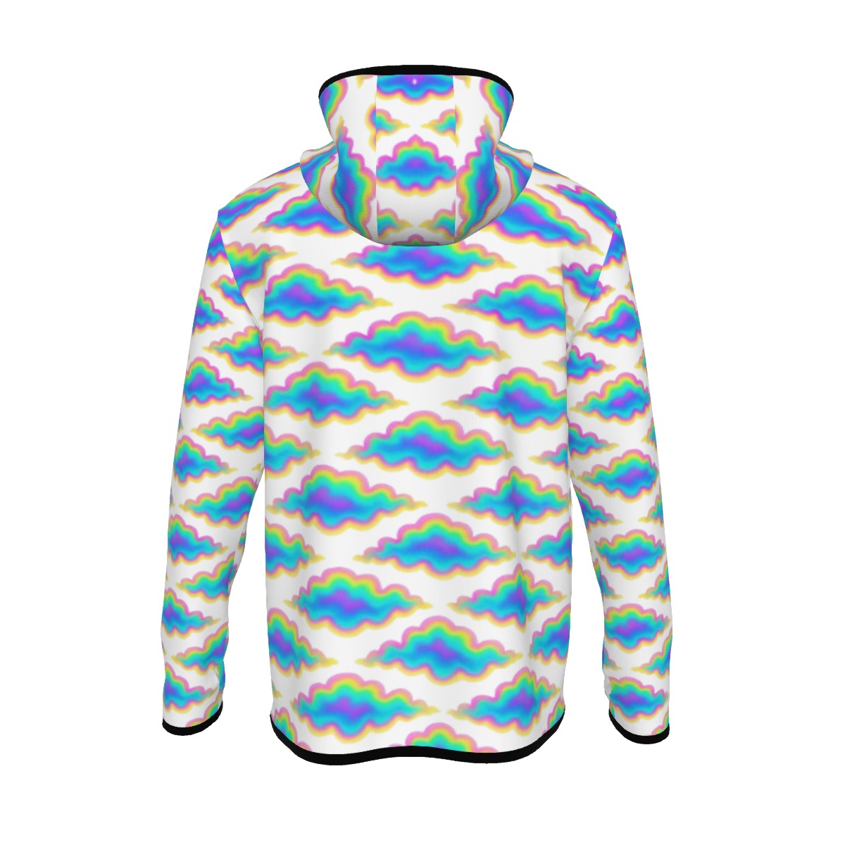 Men's Stylish Hoodie with Thumb Hole Design - view 2