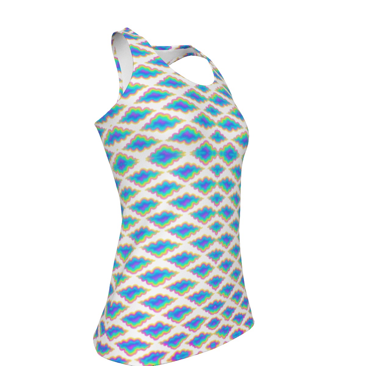 Women's Racer Vest | 190GSM Cotton