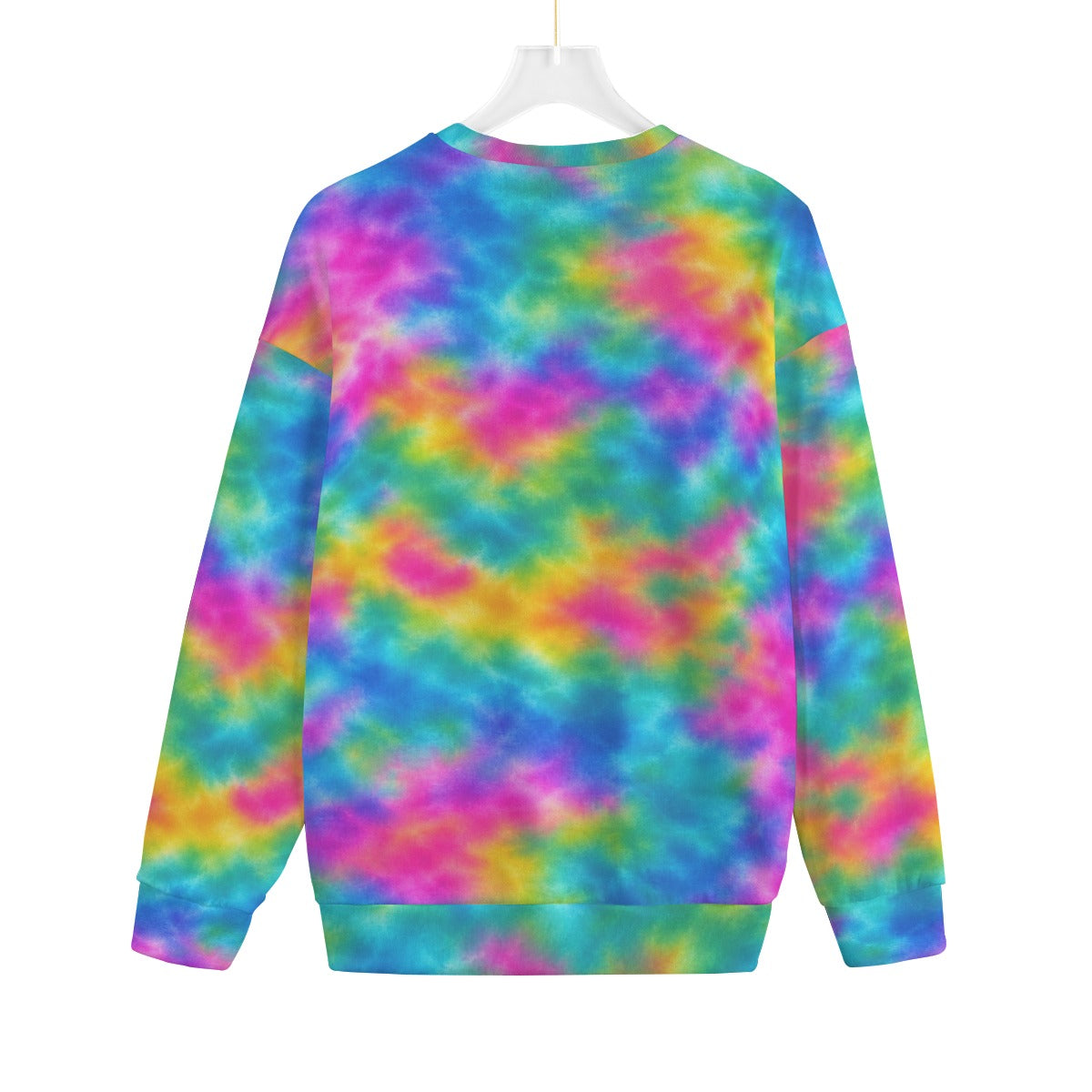 Unisex Drop-shoulder Knitted Fleece Sweater - view 2