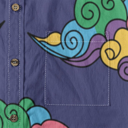 Men's Casual Lapel Long Sleeve Shirt|125GSM Cotton