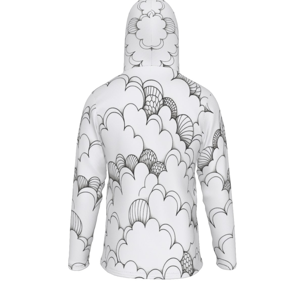 Men's Pullover Hoodie With Mask - view 2